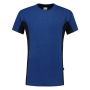 Tricorp T-Shirt Bicolor Brusttasche 102002 Royalblue-Navy