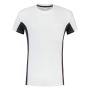 Tricorp T-Shirt Bicolor Brusttasche 102002 White-Darkgrey