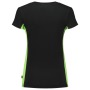 Tricorp T-Shirt Bicolor Damen 102003 Black-Lime