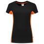 Tricorp T-Shirt Bicolor Damen 102003 Black-Orange