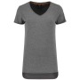 Tricorp T-Shirt Premium V-Ausschnitt Damen 104006 Stonemel