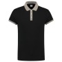 Tricorp Poloshirt Bicolor Fitted 201002 Black-Grey