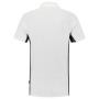 Tricorp Poloshirt Bicolor Brusttasche 202002 White-Darkgrey