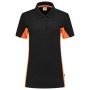 Tricorp Poloshirt Bicolor Damen 202003 Black-Orange
