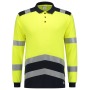 Tricorp Poloshirt Multinorm Bicolor 203003 Fluor Yellow-Ink