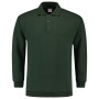 Tricorp Sweatshirt Polokragen und Bund 301005 Bottlegreen