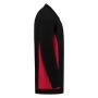 Tricorp Sweatshirt Polokragen Bicolor Brusttasche 302001 Black-Red