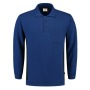 Tricorp Sweatshirt Polokragen Bicolor Brusttasche 302001 Royalblue-Navy