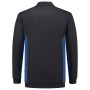 Tricorp Sweatshirt Polokragen Bicolor 302003 Navy-Royalblue
