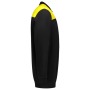 Tricorp Sweatshirt Polokragen Bicolor Quernaht 302004 Black-Yellow