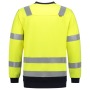 Tricorp Sweatshirt Multinorm Bicolor 303002 Fluor Yellow-Ink