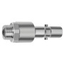 Nippel mit RSV für Kupplungen, ISO 6150 C, Stahl, AG  - 