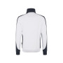 Hakro Zip-Sweatshirt Contrast Performance 476 Weiß