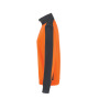 Hakro Zip-Sweatshirt Contrast Performance 476 Orange