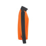 Hakro Zip-Sweatshirt Contrast Performance 476 Orange