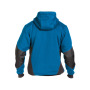 DASSY Pulse Sweatshirt-Jacke 300400 6846 AZURBLAU/ANTHRAZITGRAU
