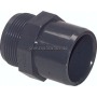 PVCGN 405010 Klebe-Gewindenippel, PVC-U, 40x50mm (ixa)-Rp 1