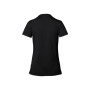 Hakro Damen-V-Shirt Cotton-Tec 169-05 schwarz