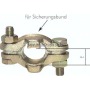 SKG 10 SB Kompressorkupplung 10 mm Schlauch m. Sicherungsbund